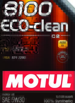 Motul 8100 Eco-clean PSA B71 2290