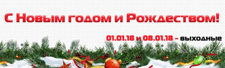 С Новым годом и Рождеством Христовым!