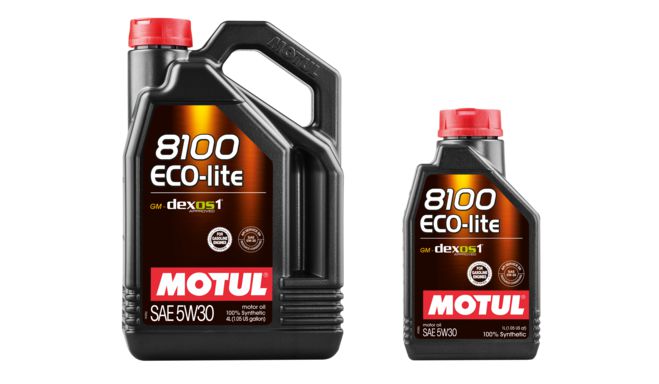 Motul 8100 ECO-LITE 5W30 с новым допуском dexos1 от GM
