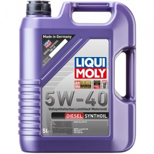 Купить Liqui Moly Diesel Synthoil 5W-40 в магазине xmoto.ua Liqui Moly Diesel Synthoil 5W-40 Фото 1