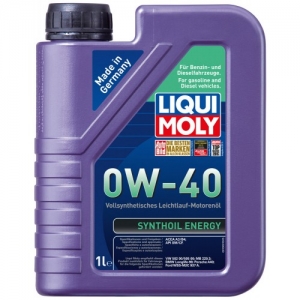 Купить Liqui Moly Synthoil Energy 0W-40 в магазине xmoto.ua Liqui Moly Synthoil Energy 0W-40 Фото 1