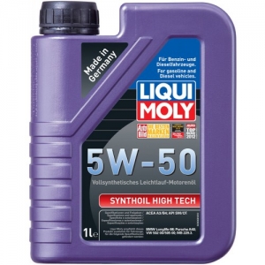 Купить Liqui Moly Synthoil High Tech 5W-50 в магазине xmoto.ua Liqui Moly Synthoil High Tech 5W-50 Фото 1
