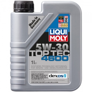 Купить Liqui Moly Top Tec 4600 5W-30 в магазине xmoto.ua Liqui Moly Top Tec 4600 5W-30 Фото 1