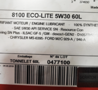 Motul 8100 eco-lite 5w30 разливное