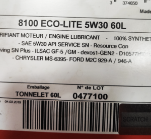 Купить Motul 8100 eco-lite 5w30 разливное в магазине xmoto.ua Motul 8100 eco-lite 5w30 разливное Фото 1