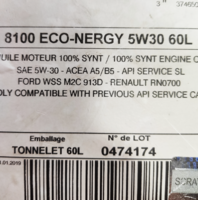 Motul 8100 eco-nergy 5w30 разливное