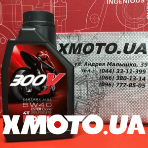 Купить Motul 300v 4t 5w40 в магазине xmoto.ua Motul 300v 4t 5w40 Фото 1