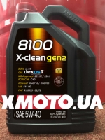 Motul 8100 x-clean gen2 5w-40