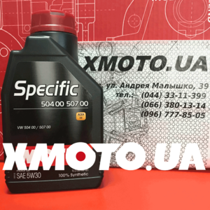 Купить Motul specific 504 507 5w30 в магазине xmoto.ua Motul specific 504 507 5w30 Фото 1