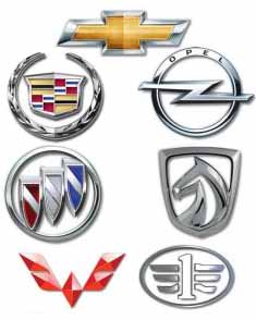 Допуски GM Opel, Chevrolet GM допуски - Xmoto.ua