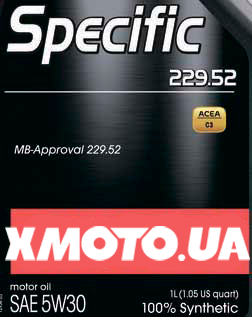 Motul для Mercedes допуски | xmoto.ua MB 229.52 Motul Specific 229.52 5w30