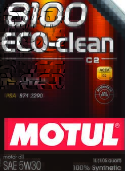 Мотюль для Пежо Ситроен Motul 8100 Eco-clean PSA B71 2290