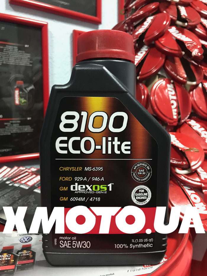 Motul 8100 eco-lite 5w30 допуски Ford Chrysler Motul 8100 eco-lite 5w30 Xmoto.ua