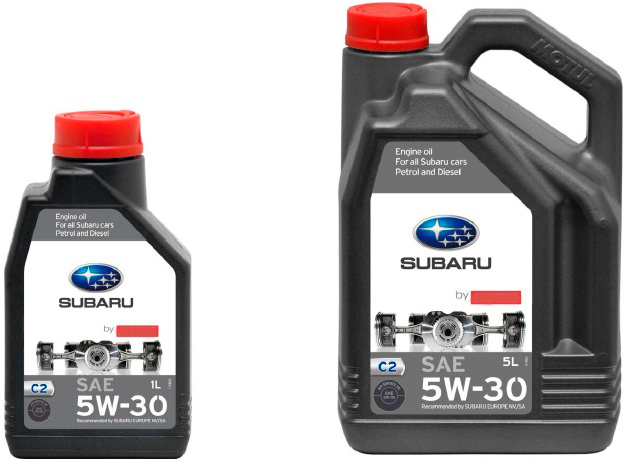 Мотюль для Субару Motul_Subaru